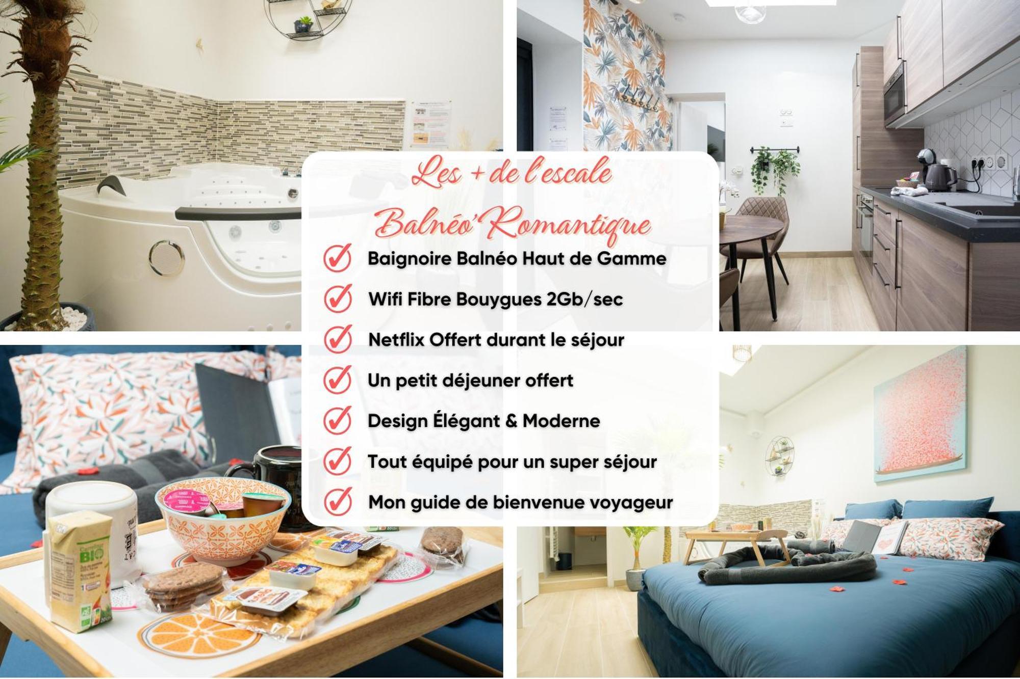 L'Escale Balneo'Romantique - Loveroom - Jacuzzi & Petit Dejeuner Villiers-sur-Marne Esterno foto